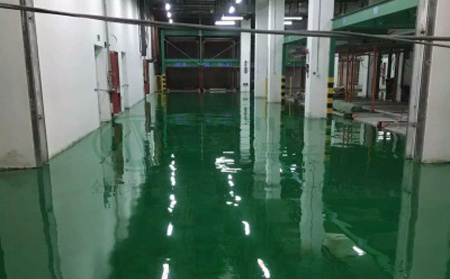 11月日喀则日喀则环氧地坪施工高峰来袭，梦得来化工多项目同步推进保交付